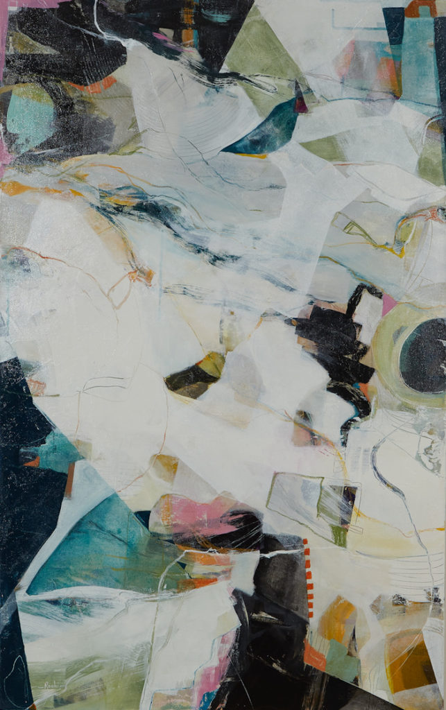 Roohi Saleem painting on Canvas